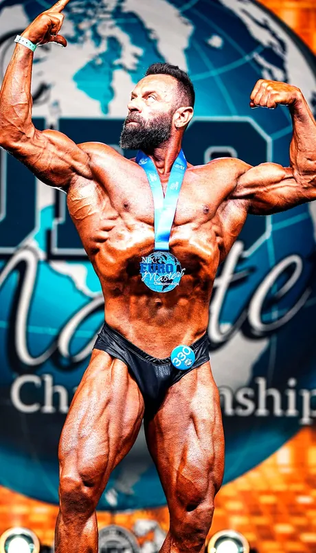 Tony Rodríguez en el escenario del Euro Masters